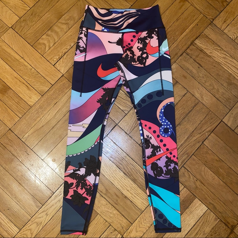 Nike Epic Luxe Patterned Tights